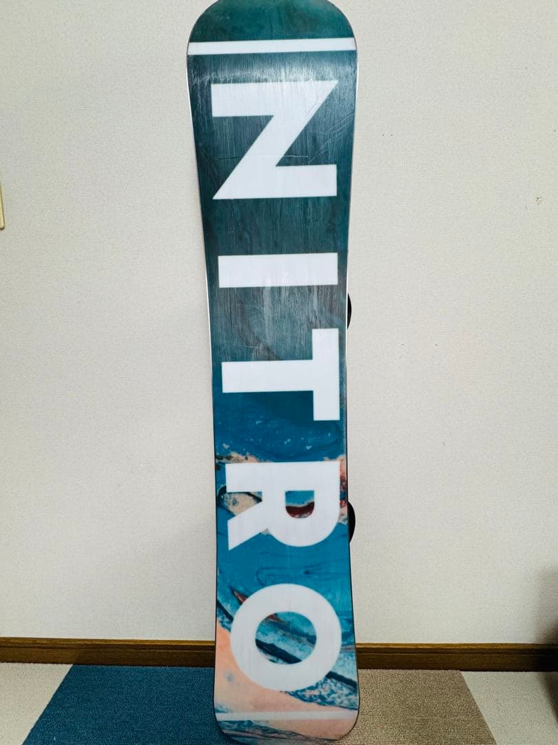 NITRO スノーボード マーブルパターン