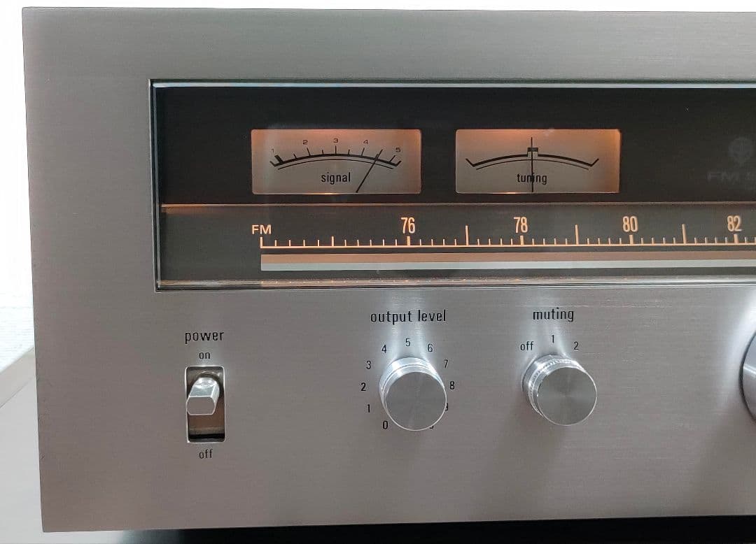 トリオ TRIO FM ステレオチューナー KT-7700【動作品・取説付き】