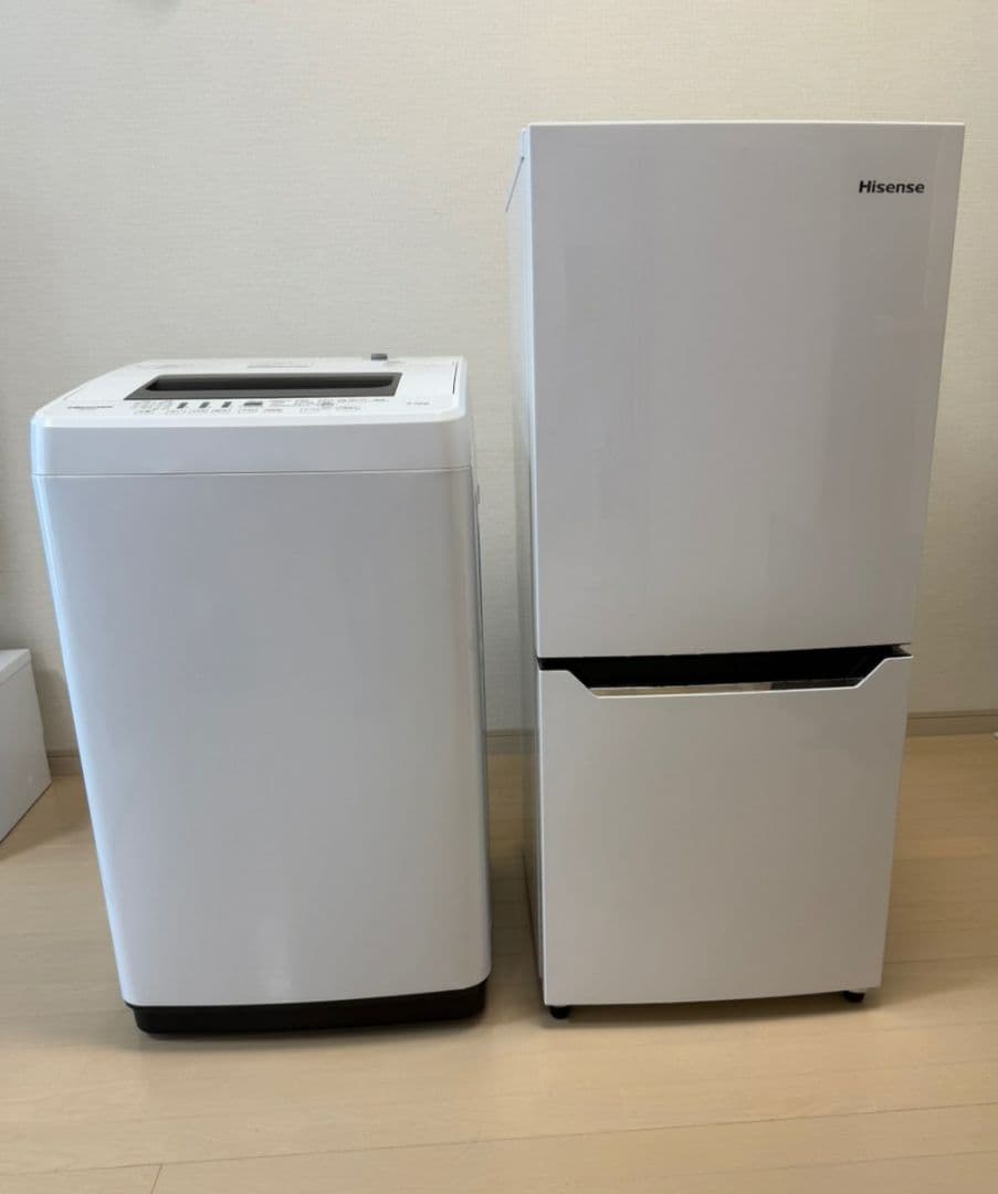 引き取り限定　洗濯機&冷蔵庫セット　ハイセンス