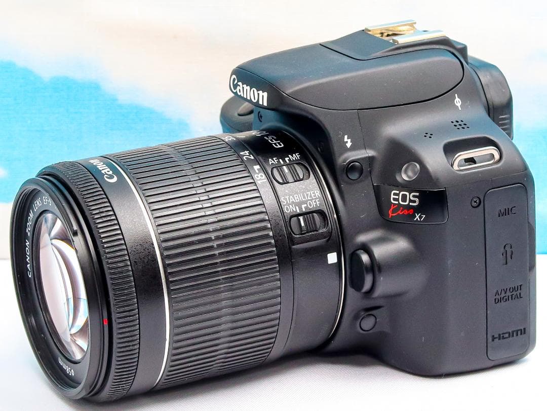 Canon kiss x7⭐️超小型一眼レフ⭐️スマホ転送♪⭐️初心者おススメ