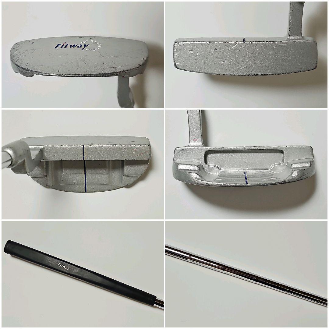 レディース　右利き　初心者～　Fitway　フィットウェイ　ゴルフクラブセット
