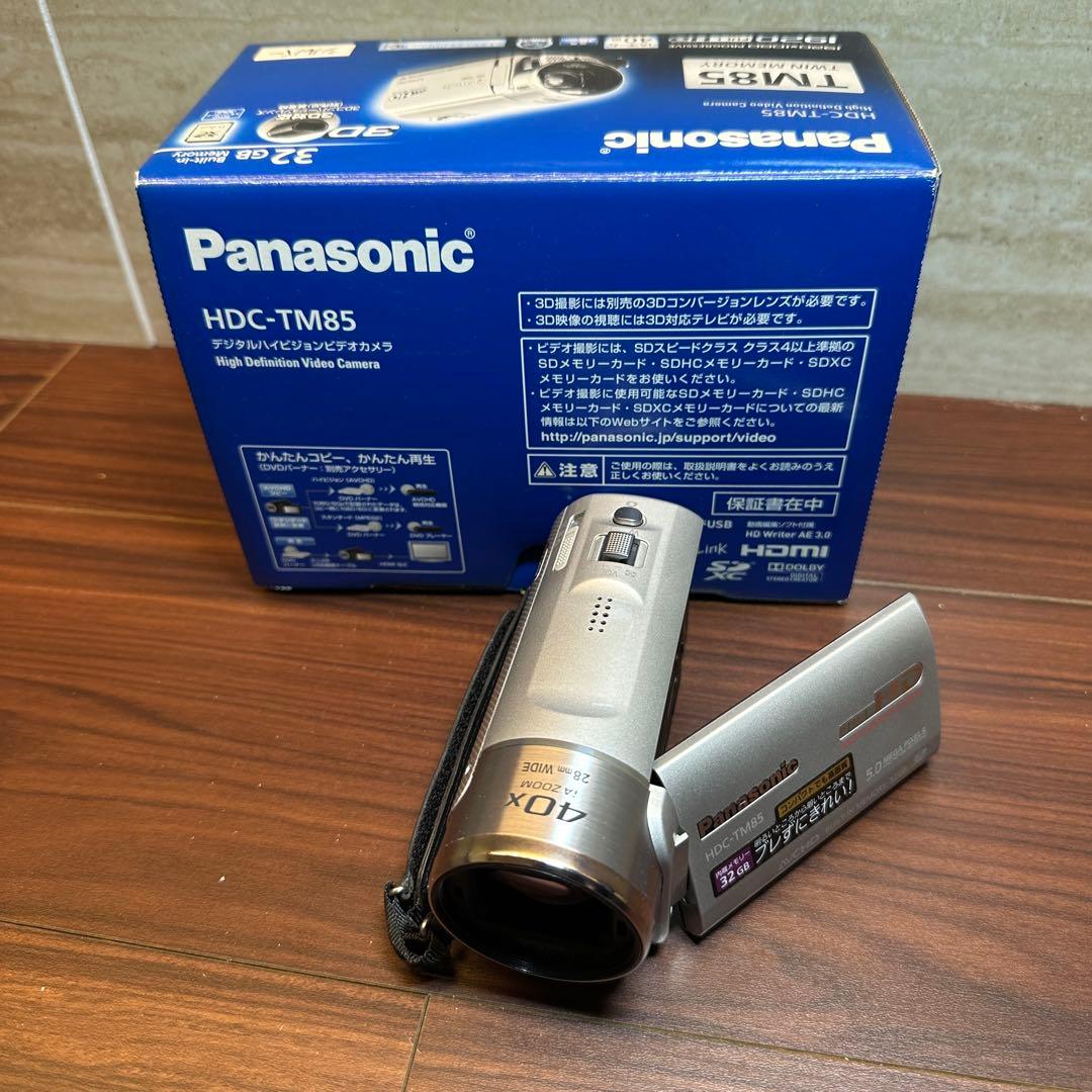 Panasonic HDC-TM85 ビデオカメラ 1855