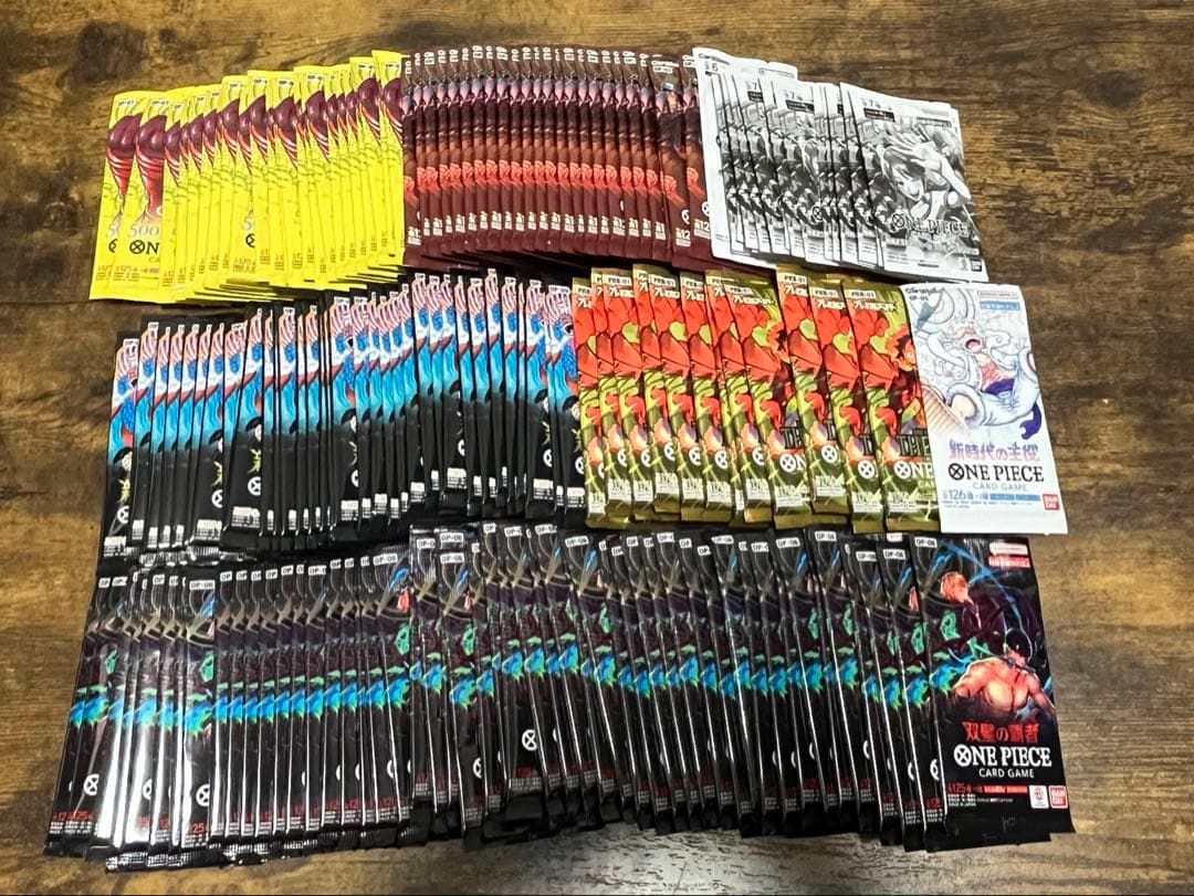 ワンピースカードゲーム 新品未開封　新時代の主役、頂上決戦など176パック