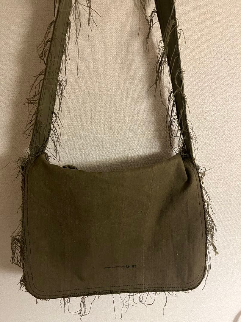 COMME des GARÇONS SHIRT フリンジメッセンジャーバッグ