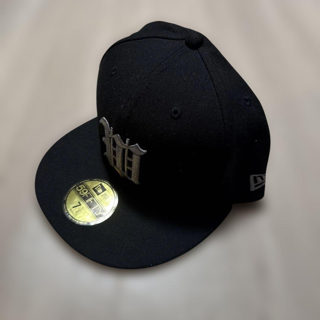 new era　Wacko Maria 黒キャップ 7 1/2