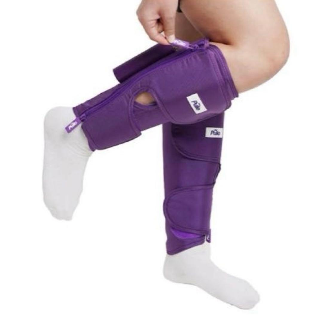 《pulio》脚用マッサージャー 紫色