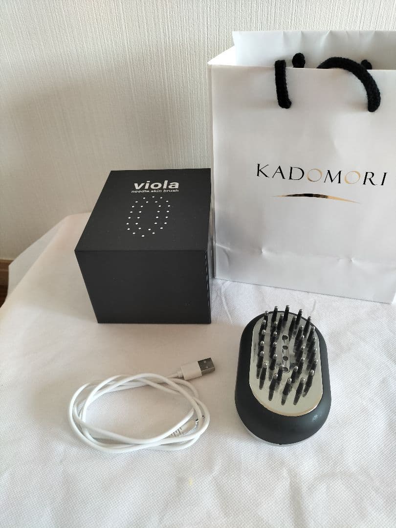 ボディ・フェイスケア KADOMORI viola needle skin brush