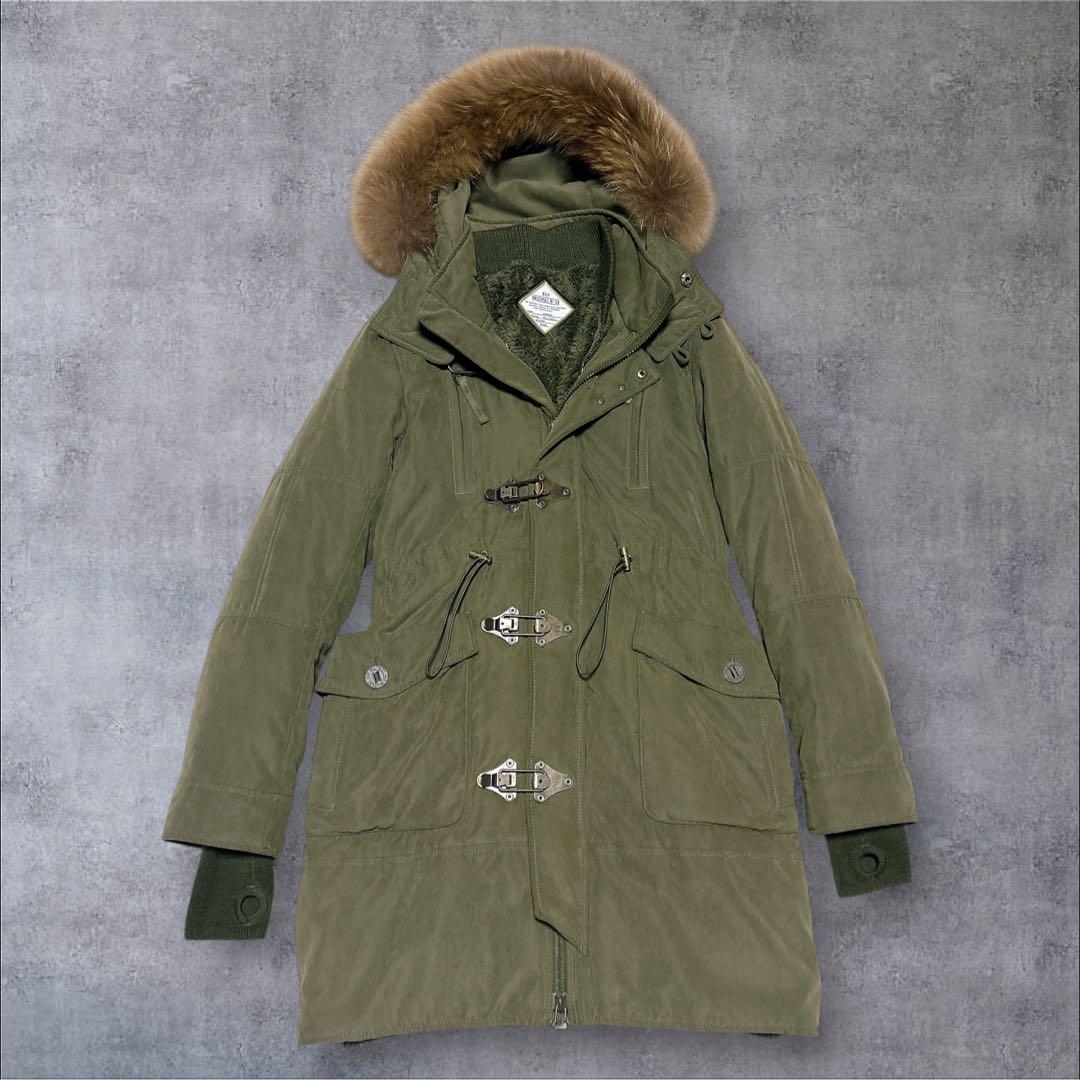 SLY モッズコート カーキ N3B ラクーンファー Y2K ギミック グランジ