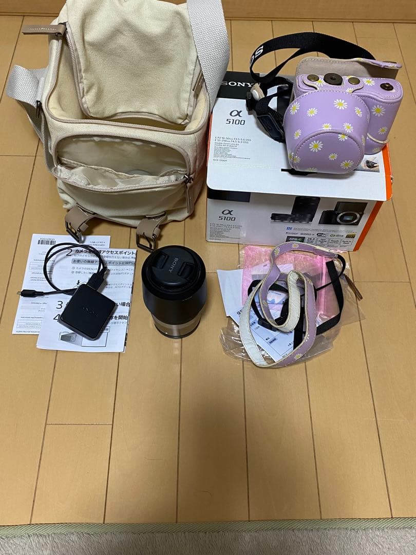 Sony α5100 ミラーレス一眼 カメラセット　ダブルレンズキット