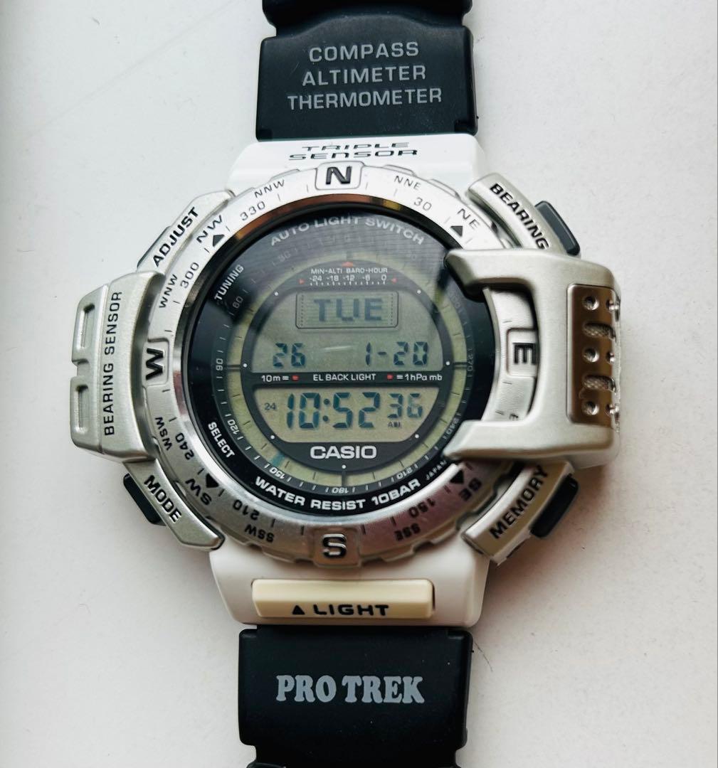 希少美品　PRO TREK PTR40 デジタル腕時計