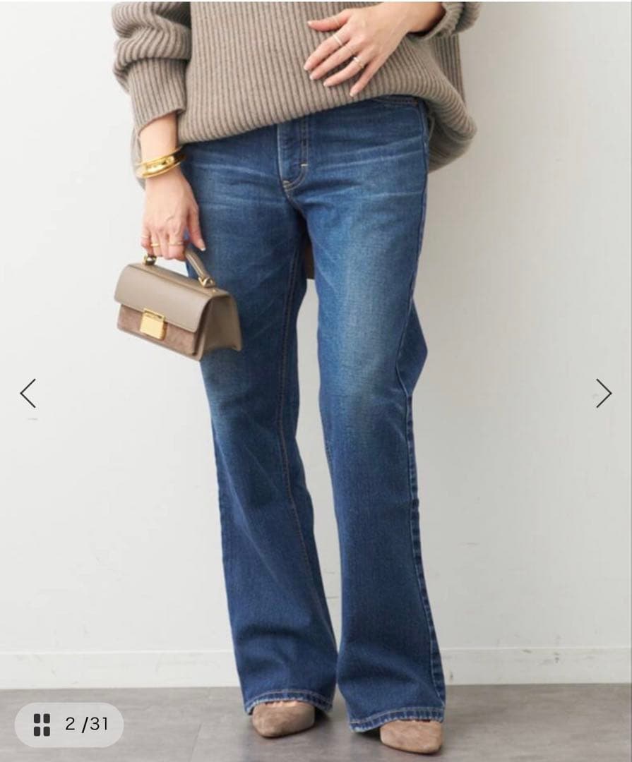 ドゥーズィエムクラス 追加 Lee別注 5 ポケット デニム