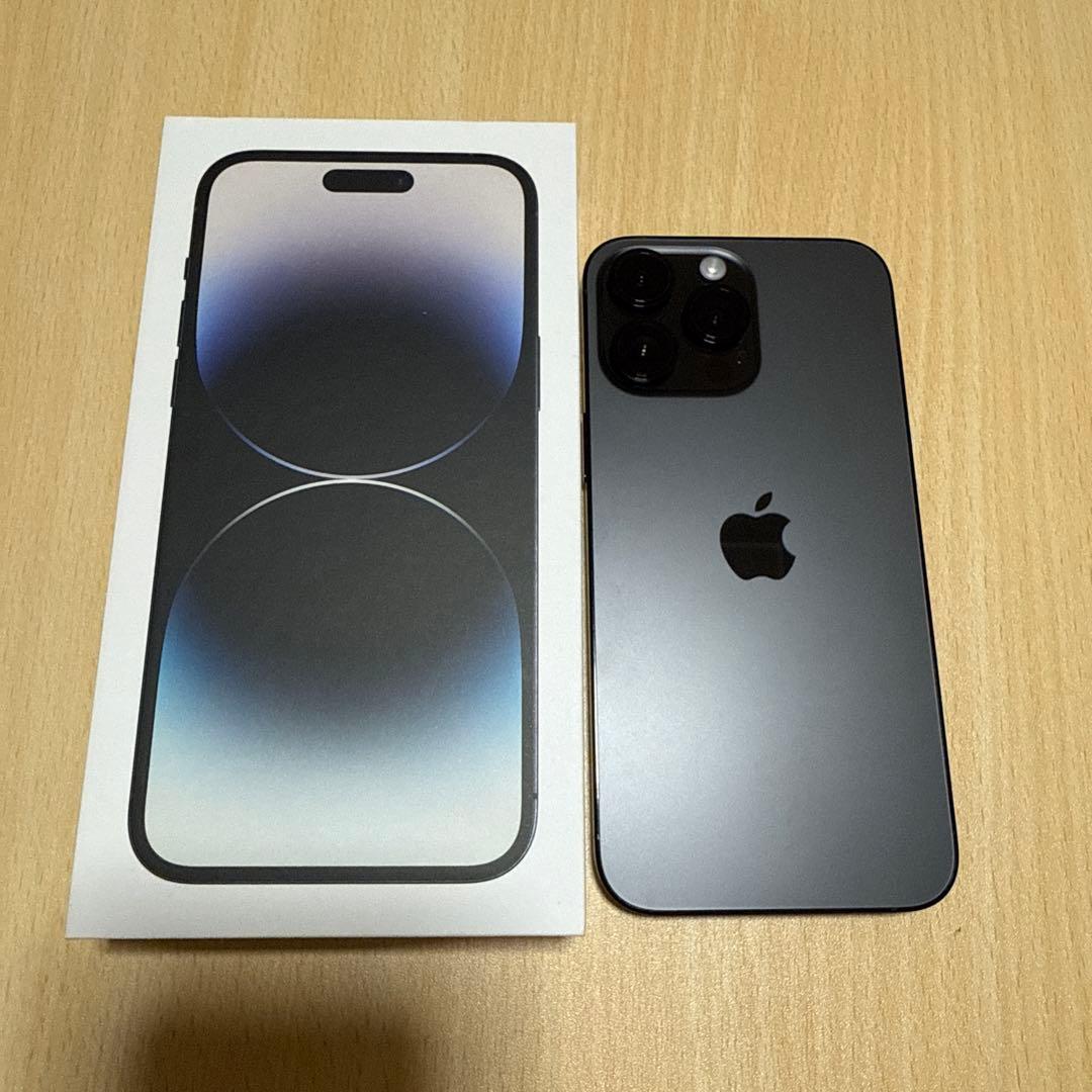【極美品】iPhone14Pro Max スペースグレイ 128GB