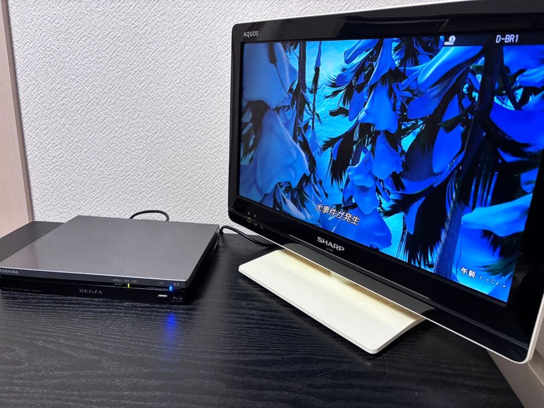 TOSHIBA REGZA DBP-R500 ブルーレイプレーヤー リモコン付き