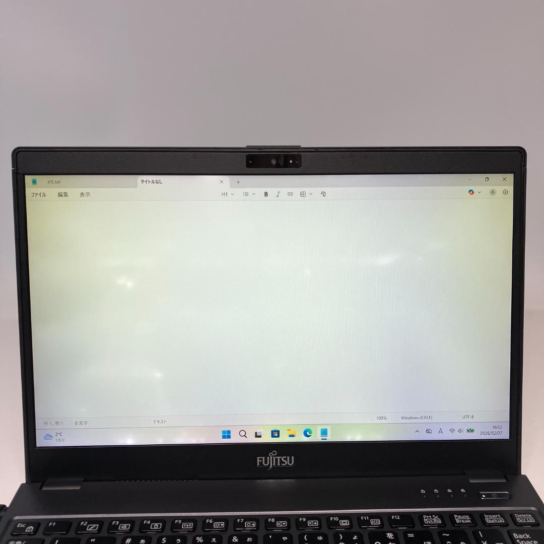 薄型❣️軽量❣️コンパクト❣️動作良好❤️フルHD✨指紋認証付 ノートパソコン