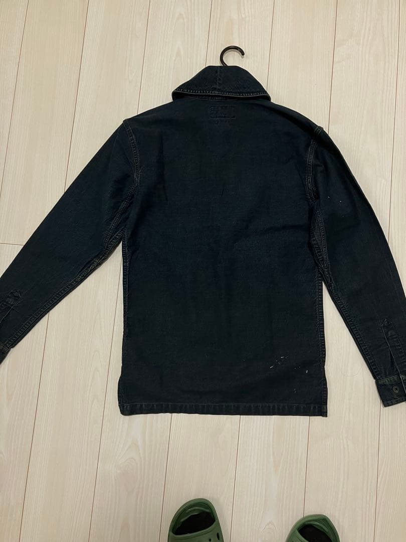 RRL デニムハーフボタンシャツプルオーバーラルフローレン