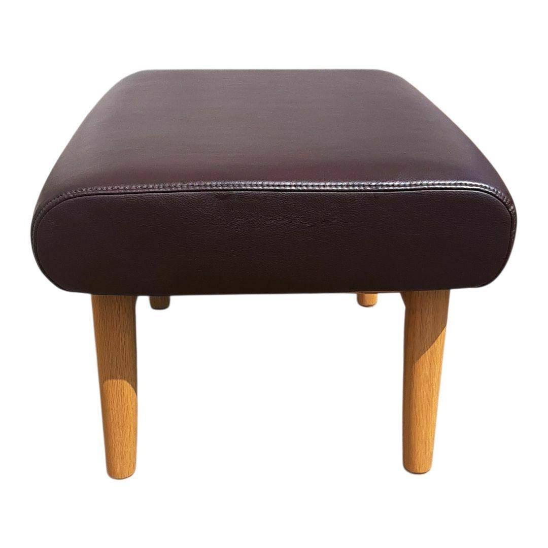 【極美品】浜本工芸 スツール 4000 DA オットマン オーク