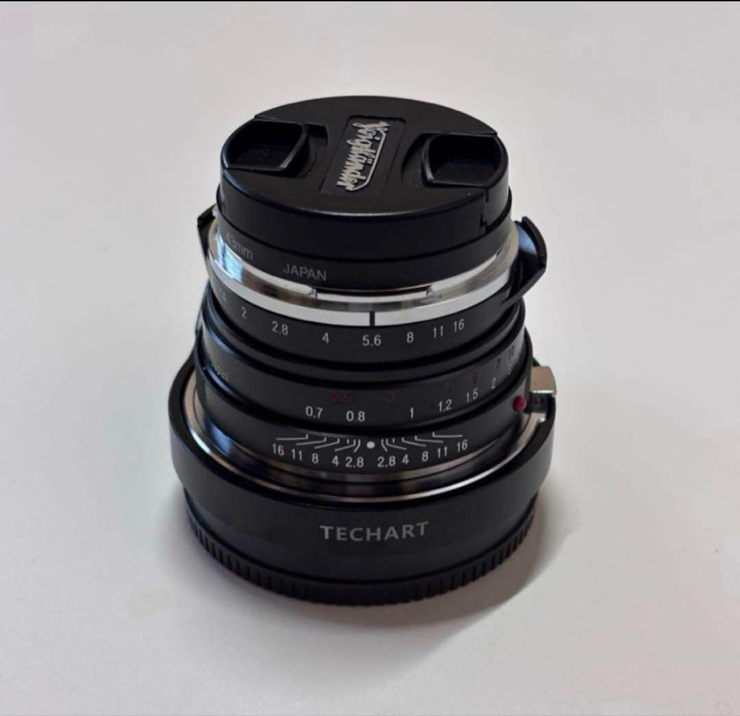 レンズ(単焦点) NOKTON classic 40mm f1.4 TECHART LM-EA7