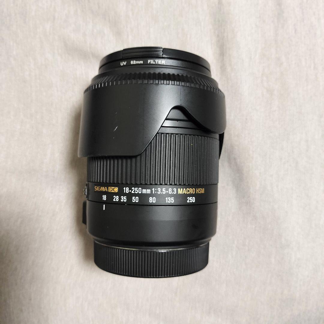 レンズ(ズーム) SIGMA 18-250mm f/3.5-6.3 DC MACRO HSM