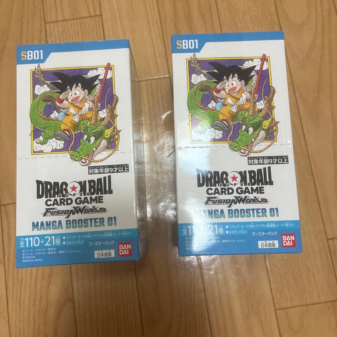 新品未開封　MANGA BOOSTER 01 [SB01] マンガブースター