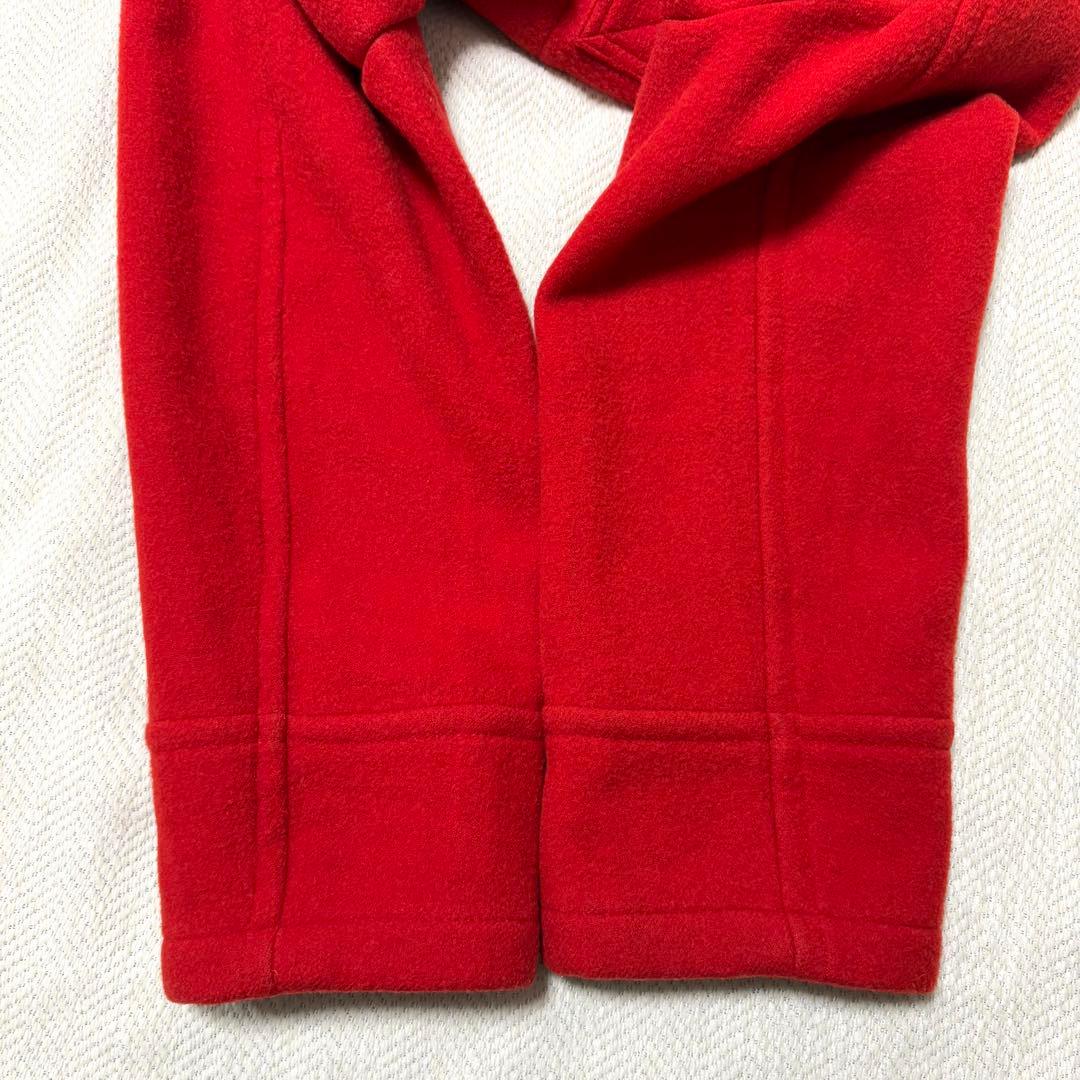 美品 バーバリー ブルーレーベル ノバチェック ダッフルコート 赤