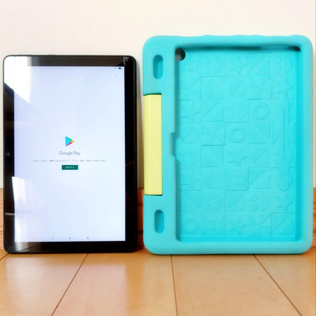 美品 Fire HD 10 キッズモデル 第11世代(2021) アクアマリン