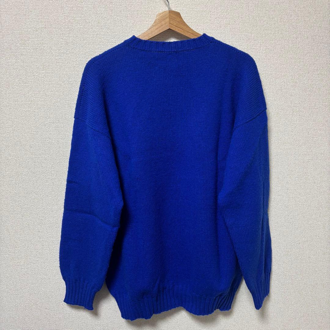 Jamieson's ウール セーター 青　ジャミーソンズ