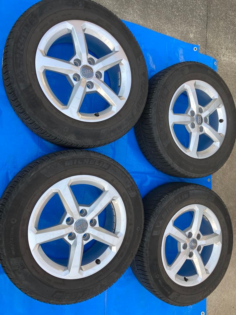 Audi Q2用　16インチ ホイールセット 215/60R16 スタットレス