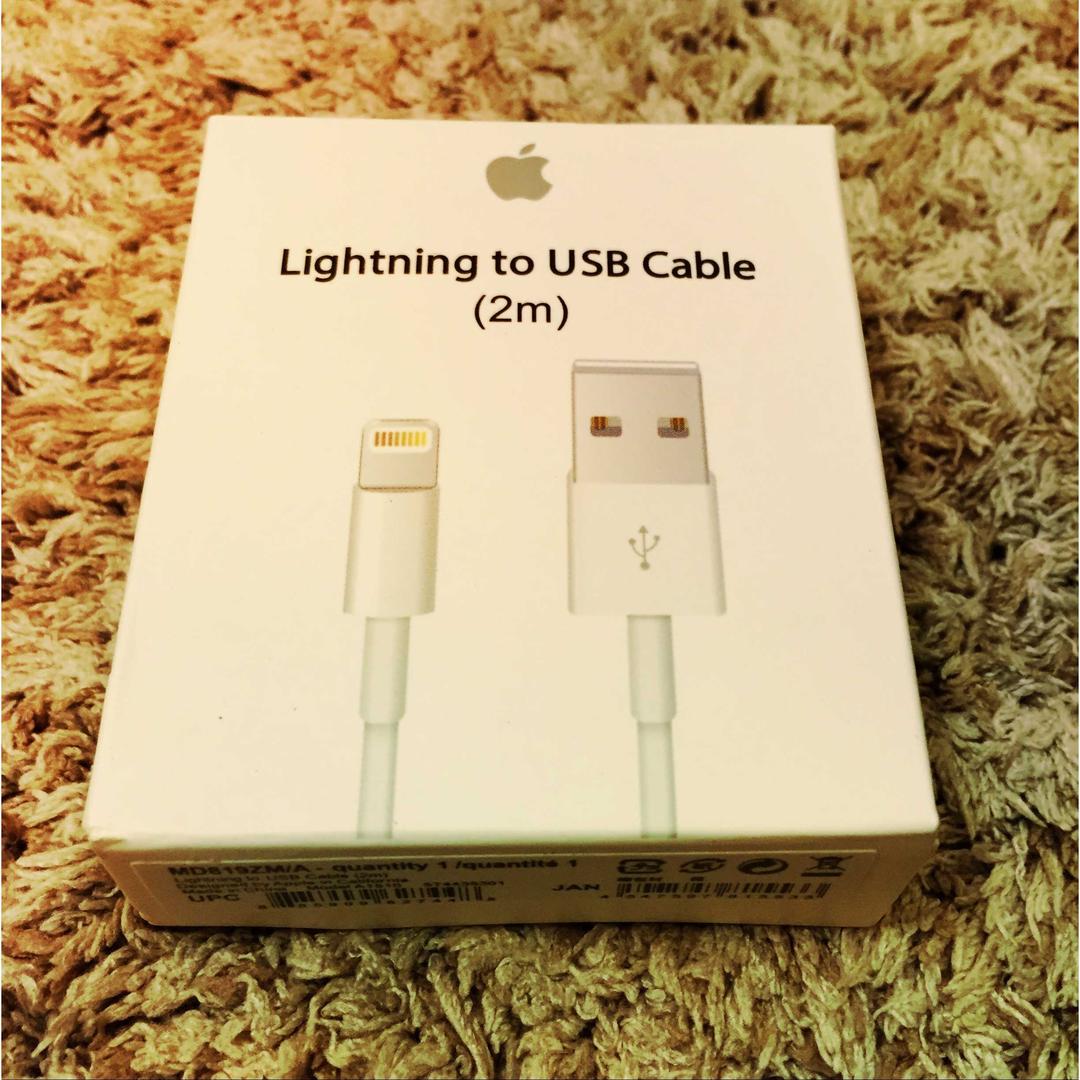 APPLE 純正 5本 2mライトニング ケーブルI15