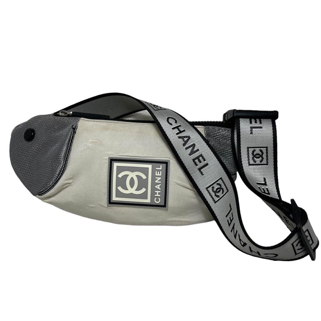 【極美品】CHANEL スポーツライン　ウエストポーチ　ココマーク