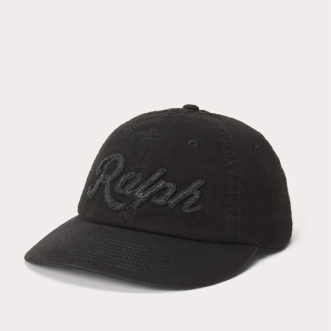 完売品　POLO RALPH LAUREN ヘリンボーン ボール キャップ 帽子