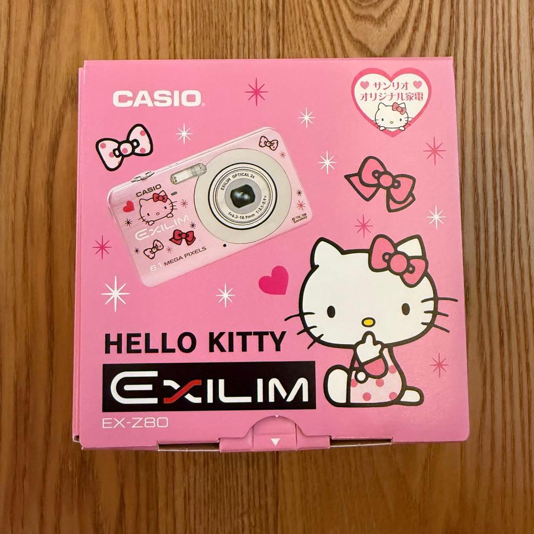CASIO EXILIM EX-Z80 ピンク　ハローキティ　デジカメ