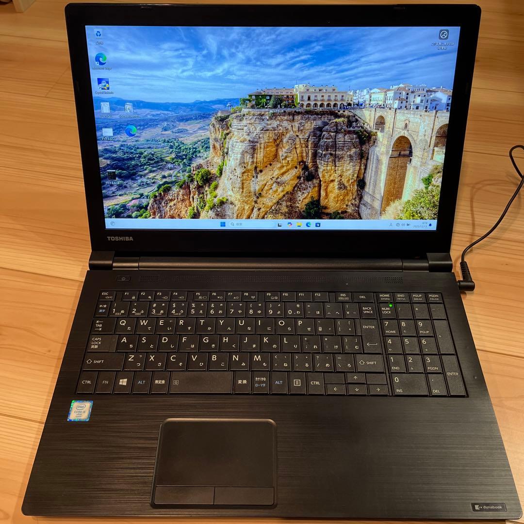 Toshiba ノートPC 15.6インチ 日本語キーボード