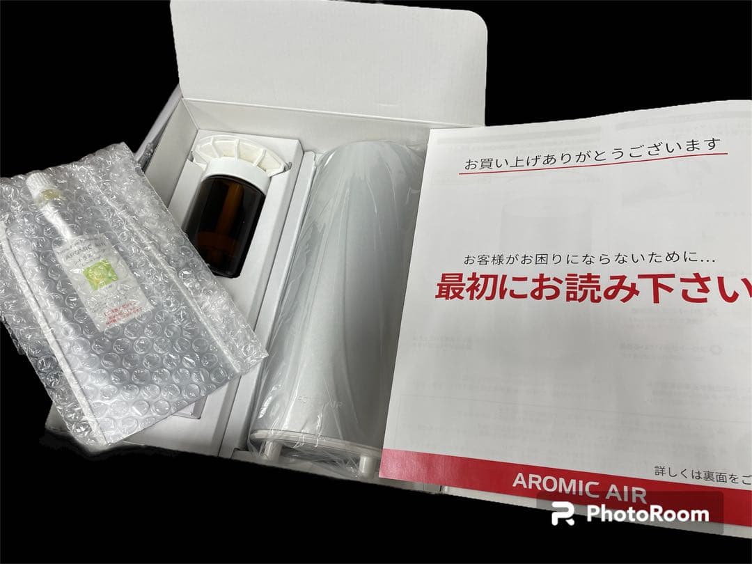 値下げ中！アロミック・エアー　新品未使用　気化式アロマディフューザー