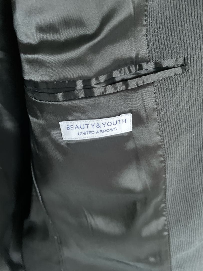 BEAUTY & YOUTH セットアップ M コーデュロイ GRAY