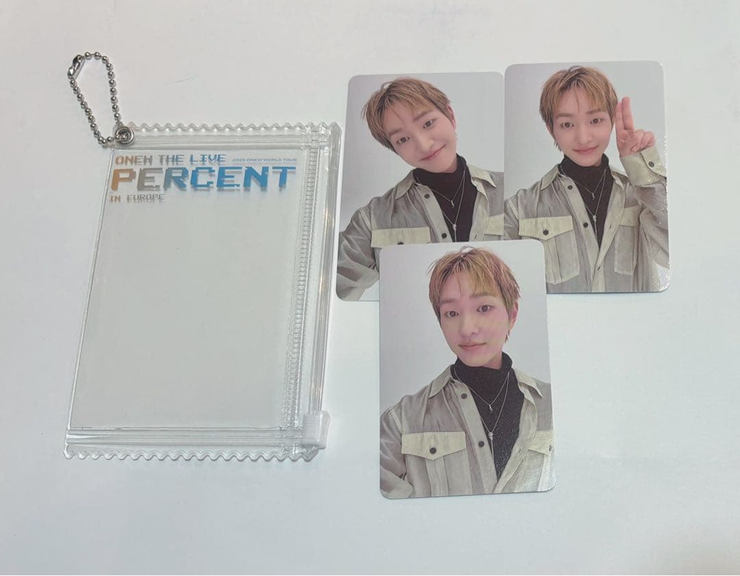ONEW percent ヨーロッパツアー トレカセット SHINee オニュ