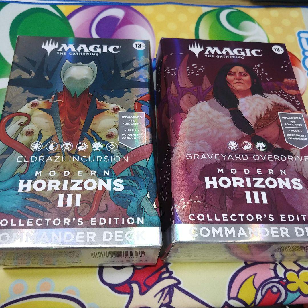 MTG モダンホライゾン3統率者デッキコレクターズエディション　4種各1