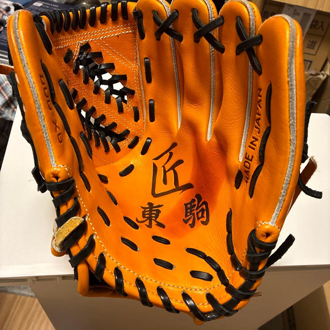 東駒　硬式用　内野手用　BUG-X6 日本製　未使用