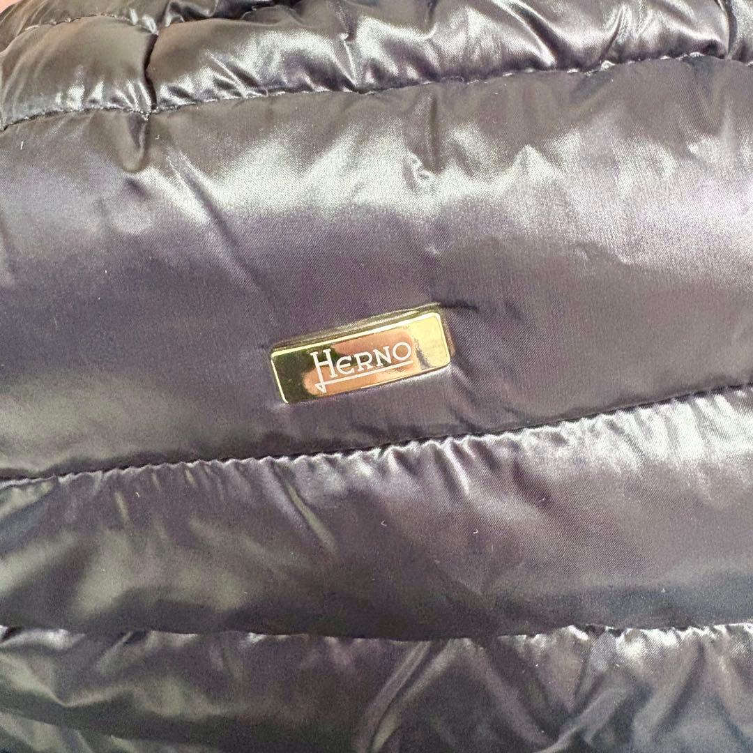 極美品　2023年モデル　ヘルノ　リゾート　ダウン　ニット　黒　42