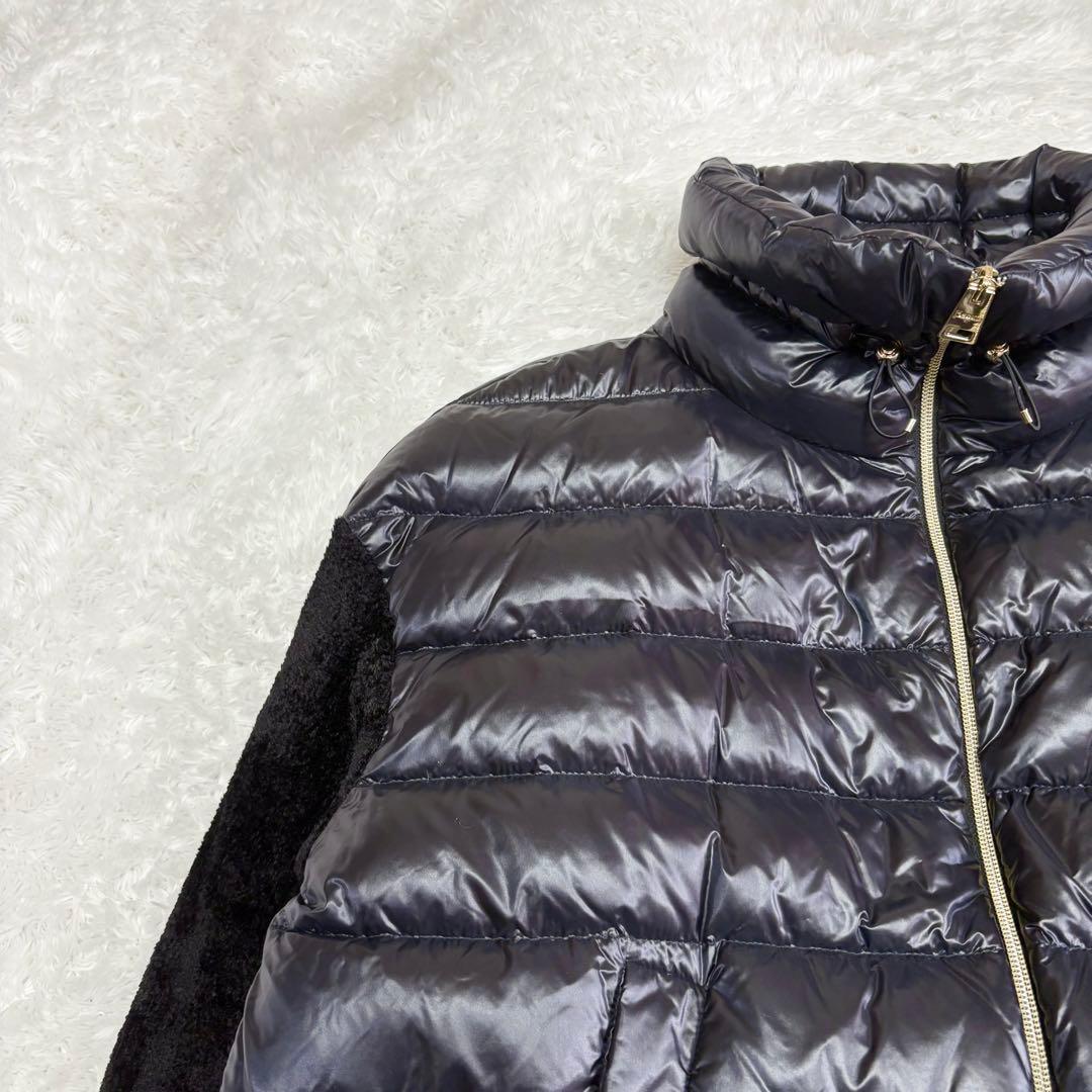 極美品　2023年モデル　ヘルノ　リゾート　ダウン　ニット　黒　42