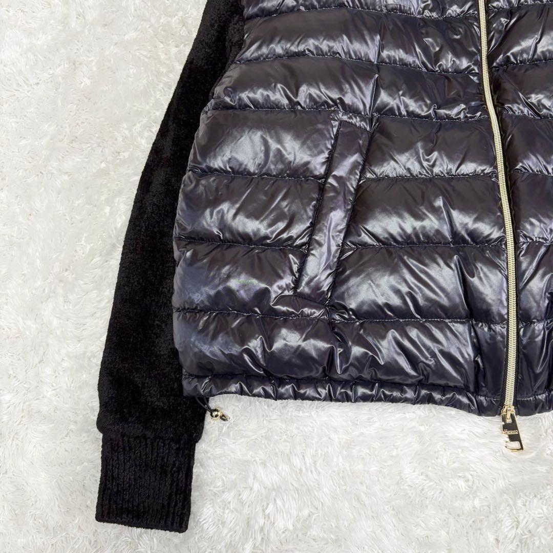 極美品　2023年モデル　ヘルノ　リゾート　ダウン　ニット　黒　42