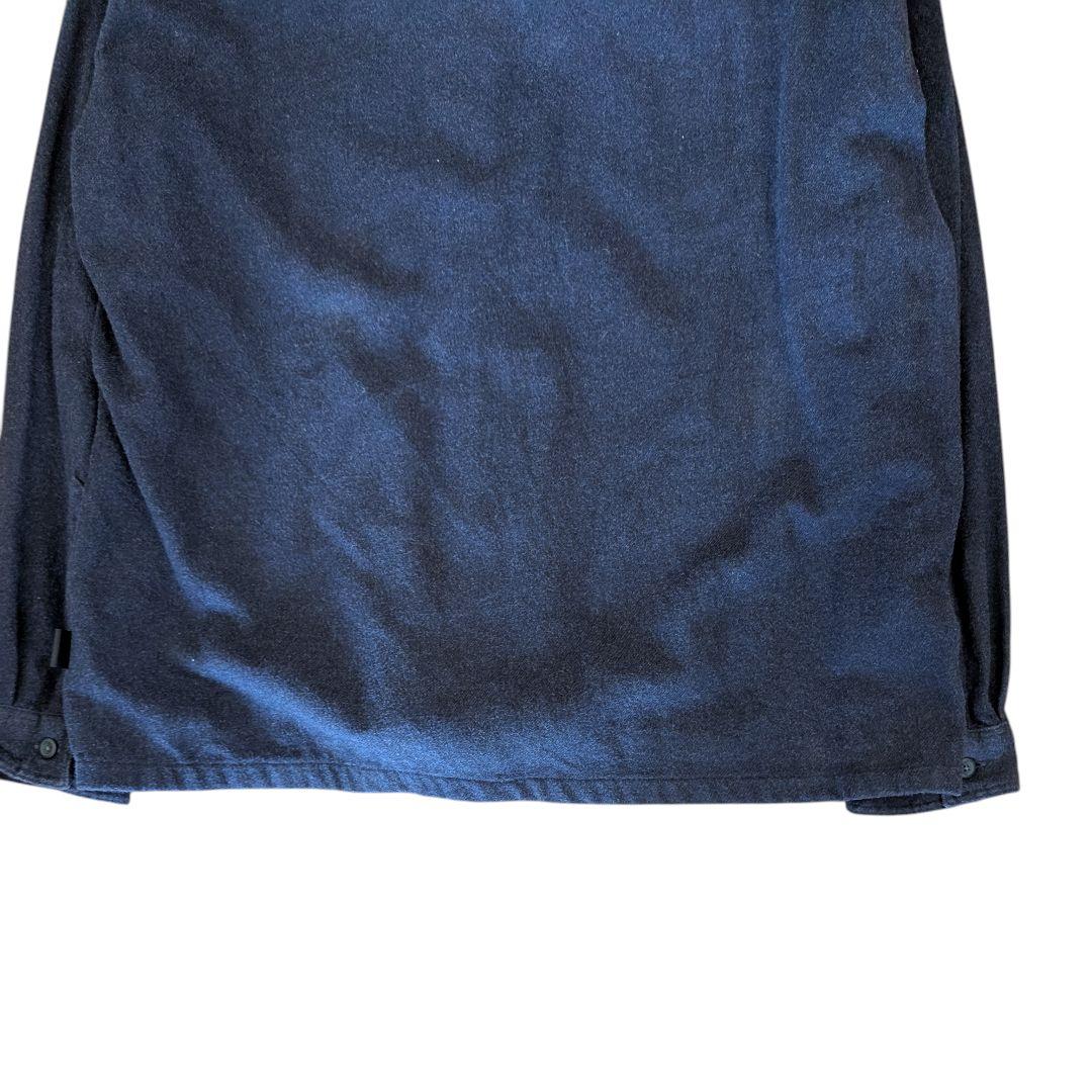 Patagonia パタゴニア フィヨルドフランネルシャツ 紺 長袖シャツ