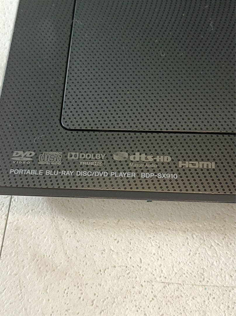 [八6558] SONY ポータブルブルーレイディスク/DVDプレーヤー