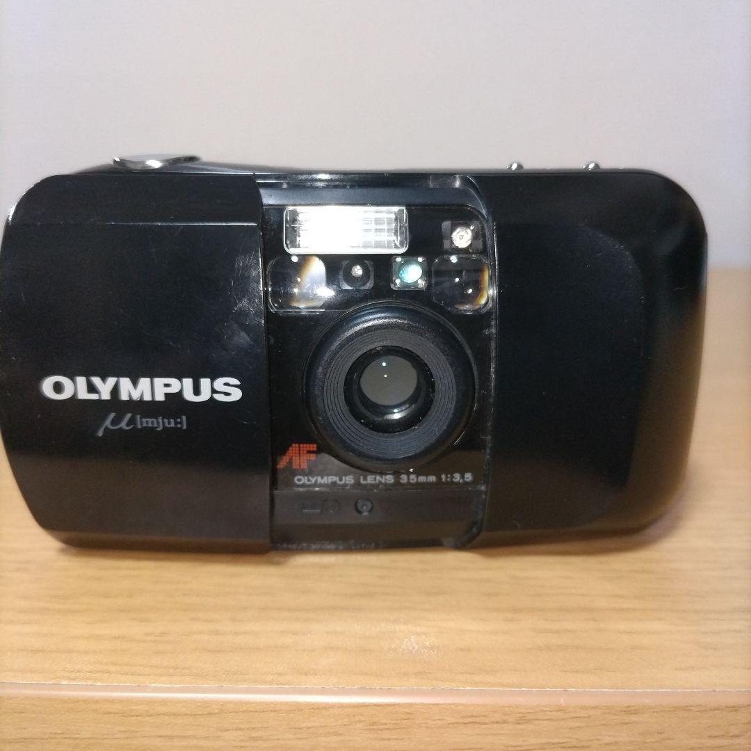 OLYMPUS　μ 初代ミュー　mju　フラッシュ以外正常　動作確認済み