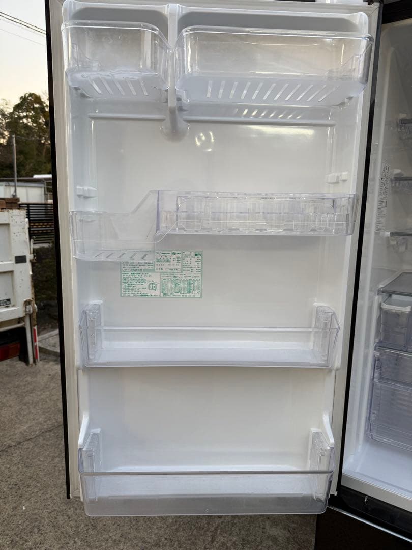 【SHARP 2019年製・415L】４ドア冷蔵庫 SJ-GT42E-R 美品