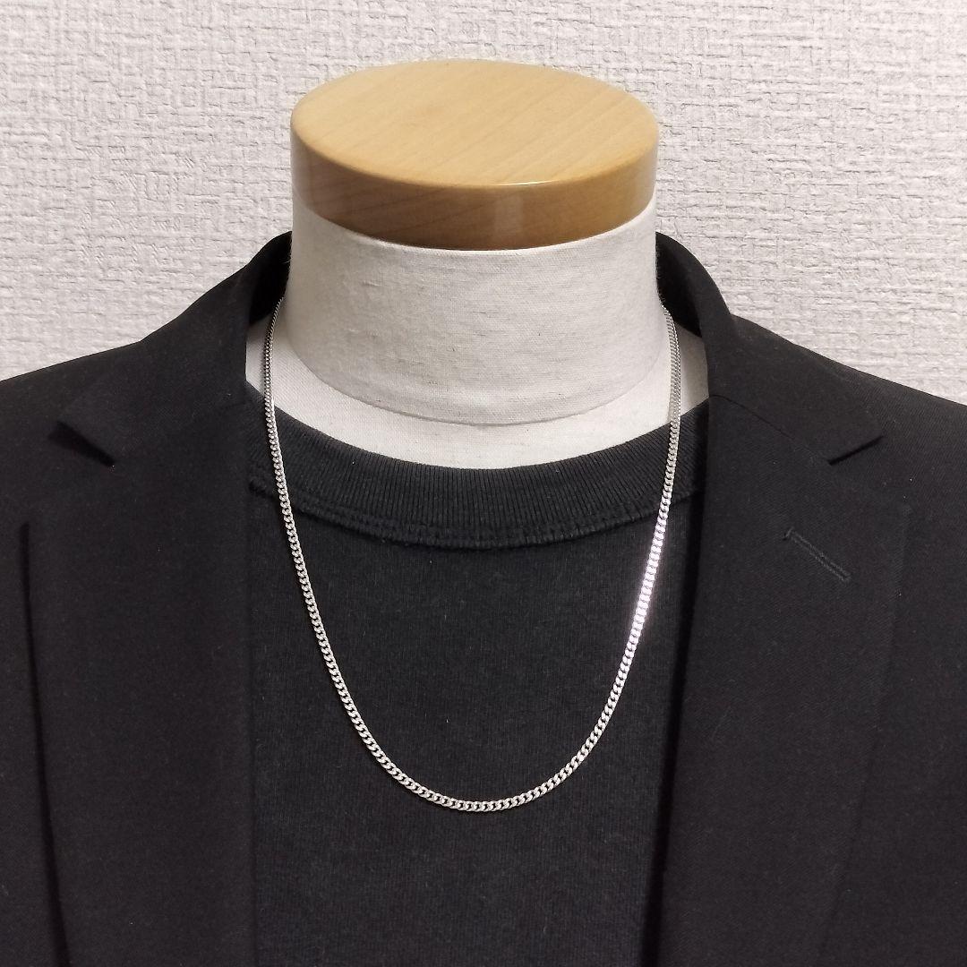 グッチ ネックレス 喜平 キヘイ 55cm シルバー GG GUCCI