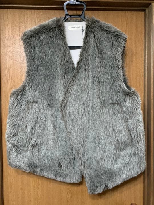 NAMACHEKO フェイクファーベスト