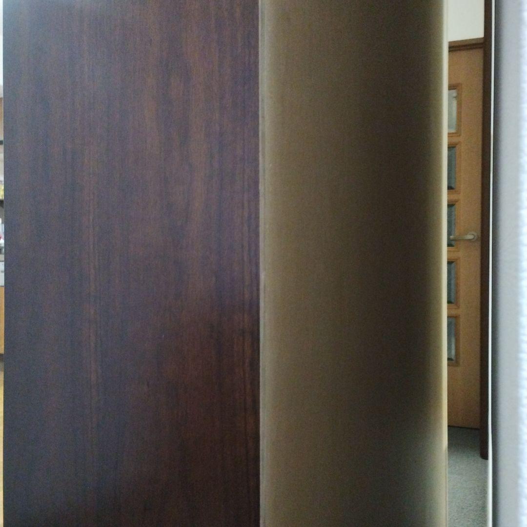 カリモクコロニアル　書棚　木製ガラス扉キャビネット