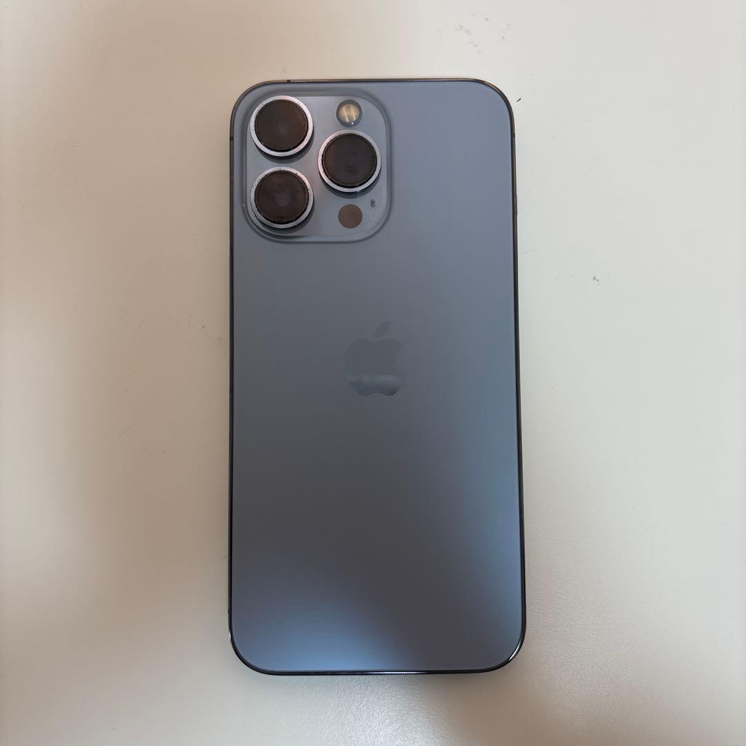 iPhone13pro 画面割れ SIMフリー 128GB シエラブルー 本体
