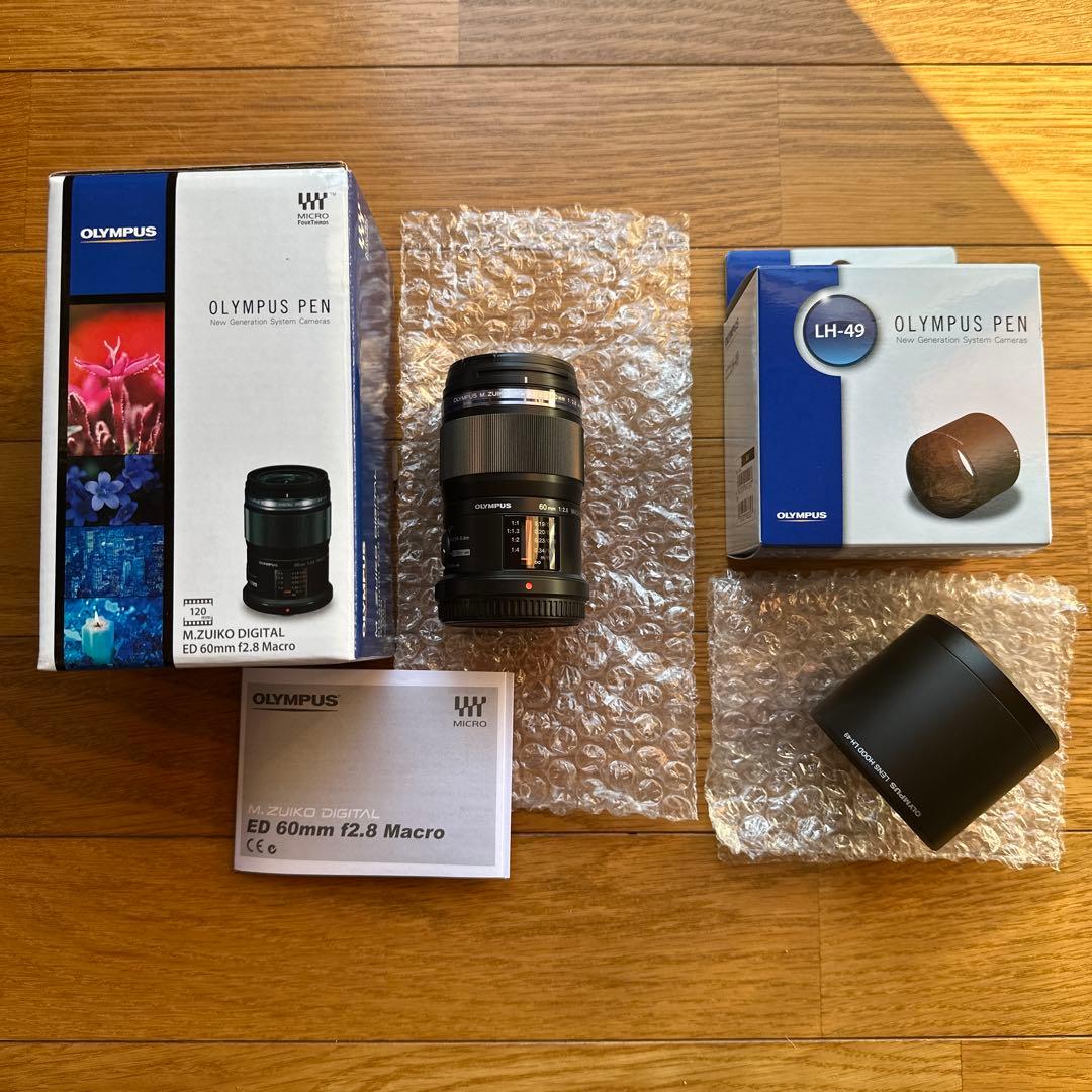 OLYMPUS レンズフードセット 60mm f2.8 Macro