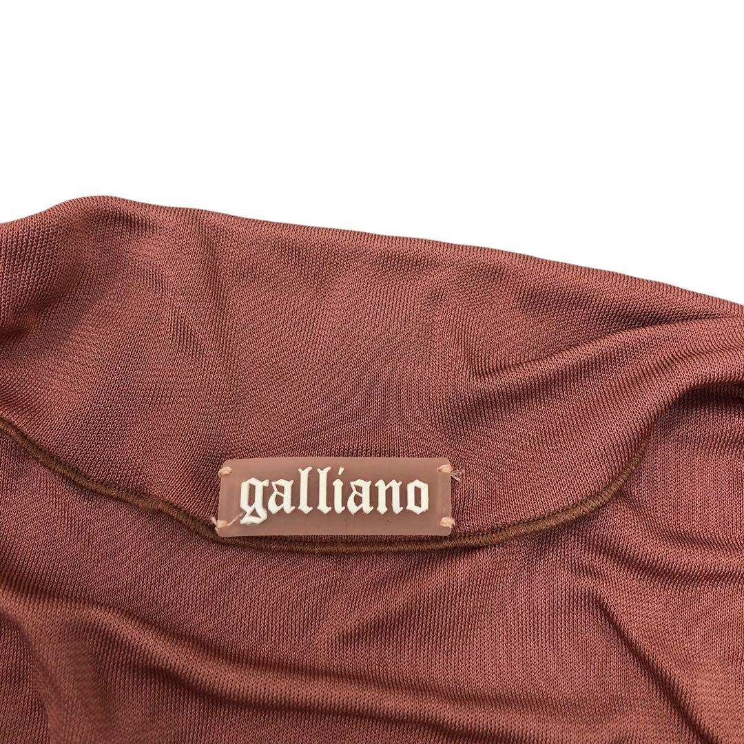 11D663-28 GALLIANO ガリアーノ ワンピース ドレス ミニ丈